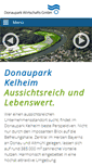 Mobile Screenshot of donaupark.de
